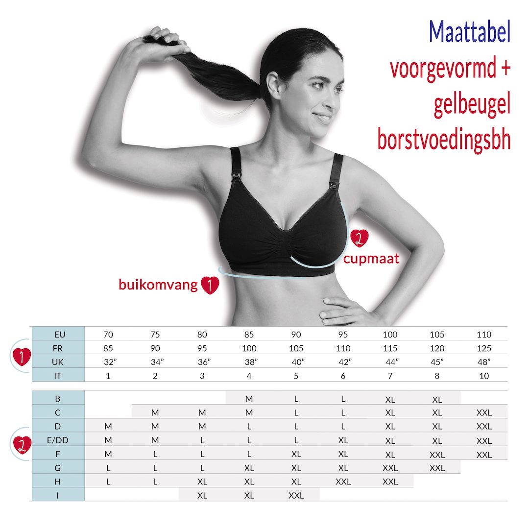 Voorgevormd + carri-gelbeugel bh Carriwell - Afbeelding 7