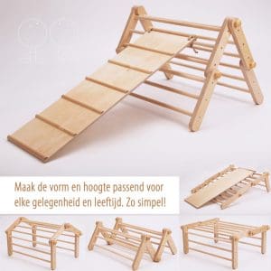 Klimrek Mopitri met glijbaan Ette Tete