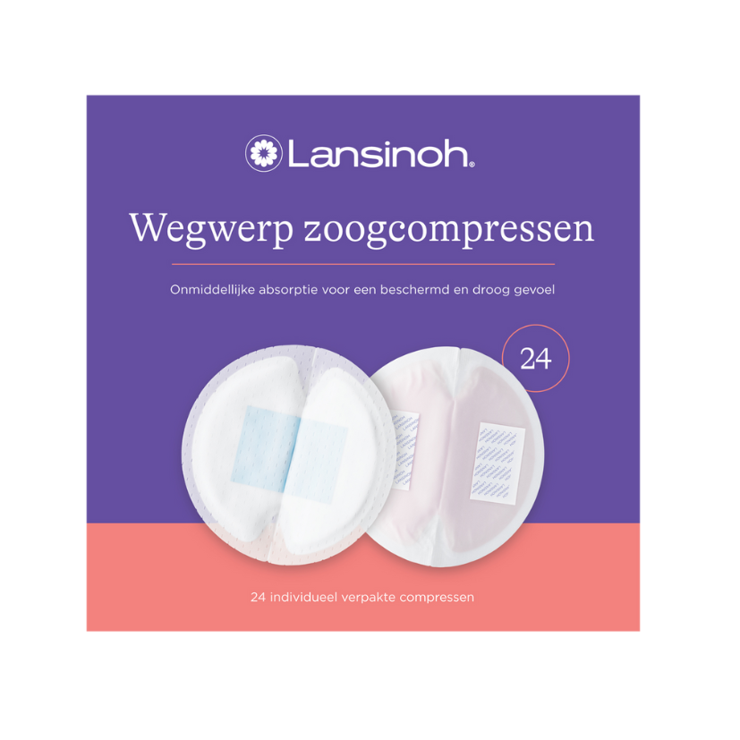 Lansinoh zoogcompressen wegwerp 24