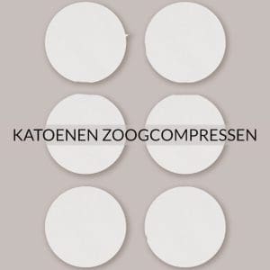 Zoogcompressen katoen Carriwell