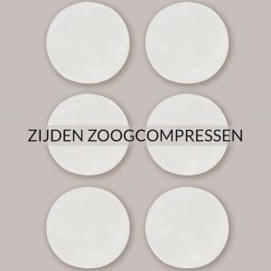 Zoogcompressen zijde Carriwell