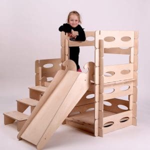 Houten speelhuis set naturel KateHaa