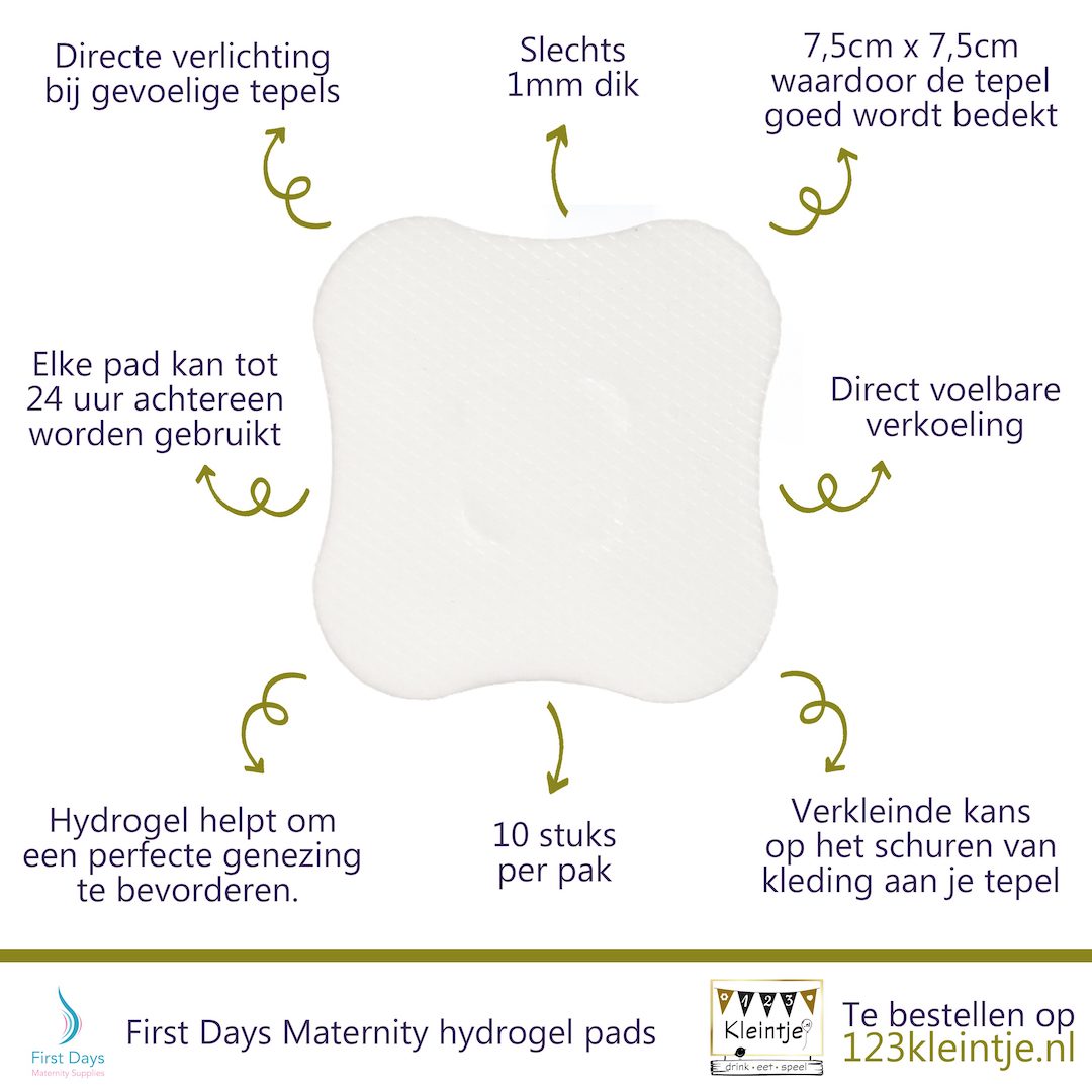 First Days hydrogel pads - Afbeelding 2