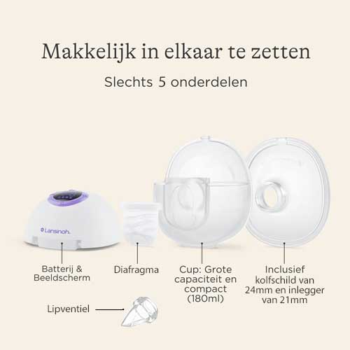 Lansinoh Wearable Pump borstkolf - Afbeelding 3