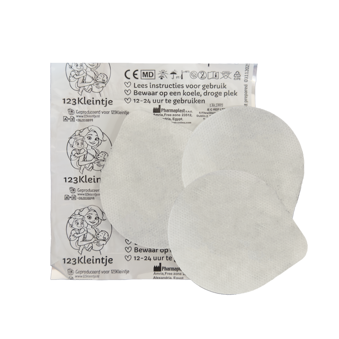 123Kleintje hydrogel borstpads